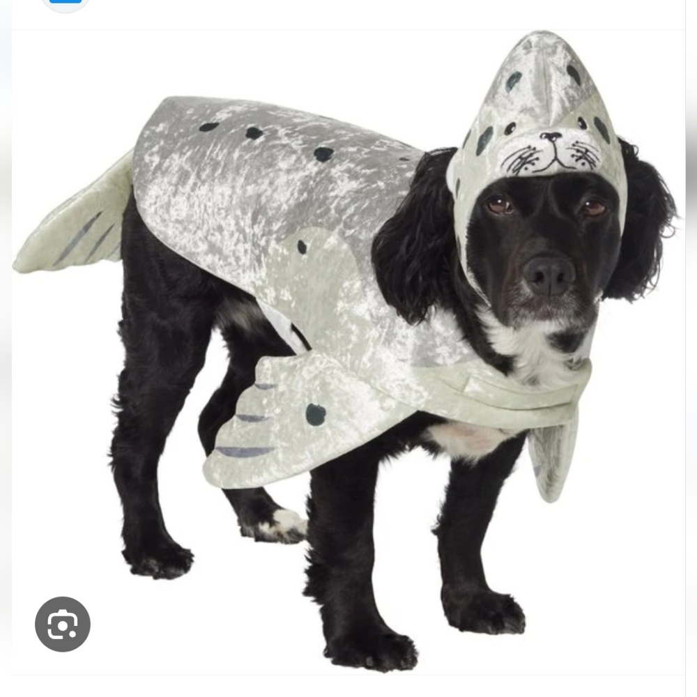 Seal Costume for Dogs - Gray